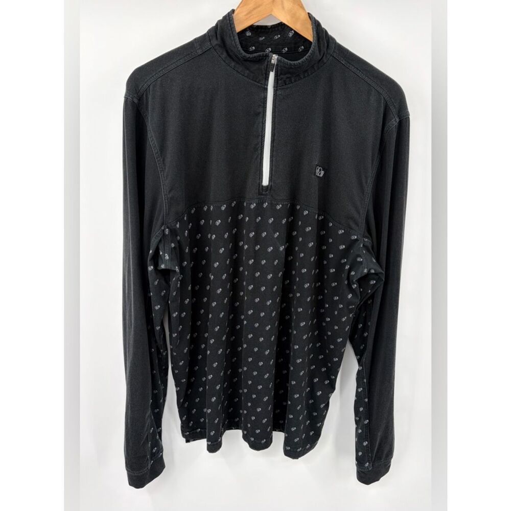 Good Good the shade Q-Zip black performance pullover men’s XL athletic golf